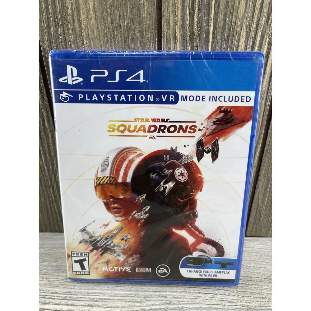 PS4 Playstation 4 Star Wars Squadrons VR Brand New and Sealed